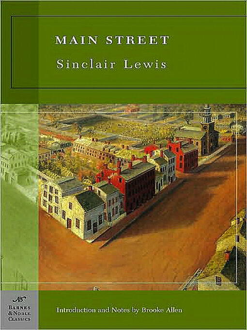 Title details for Main Street (Barnes & Noble Classics Series) by Sinclair Lewis - Available